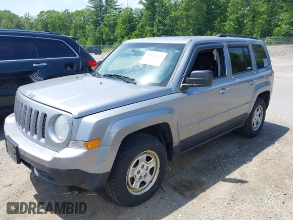 2015 Jeep Patriot Sport z VIN 1C4NJRBB7FD357909, wystawiony jako IAAI lot #42478547 z przebiegiem 141 708 mil mil oraz . Historia ofert i sprzedaży dostępna na DreamBid. Obrazek 2.