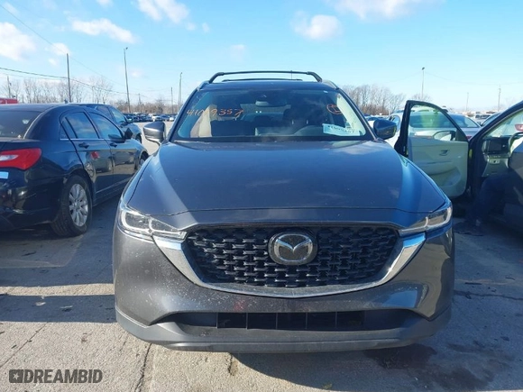 2022 Mazda CX-5 2.5 S Carbon Edition with VIN JM3KFBCM8N0562891, listed as a IAAI auction lot 41099357 with NaN miles. Bid and sale history available at carsss.com. Image 12.