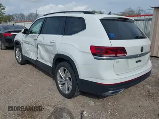 2023 Volkswagen Atlas SE with VIN 1V2WP2CA1PC514131, listed as a IAAI auction lot 41730209 with 37,277 mi miles and . Bid and sale history available at DreamBid. Image 3.