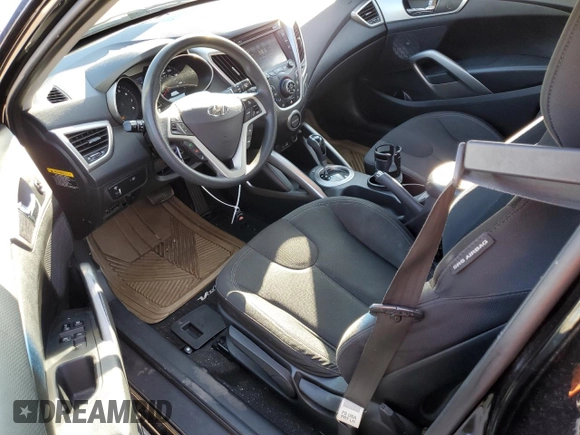 2012 Hyundai Veloster w/Red Int with VIN KMHTC6AD2CU065143, listed as a Copart auction lot 87262524 with 111,448 mi miles and Clean title. Bid and sale history available at DreamBid. Image 8.