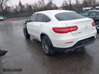 2019 Mercedes-Benz GLC with VIN WDC0J4KB7KF553841, listed as a IAAI auction lot 41633471 with 107,645 mi miles. Bid and sale history available at carsss.com. Image 3.