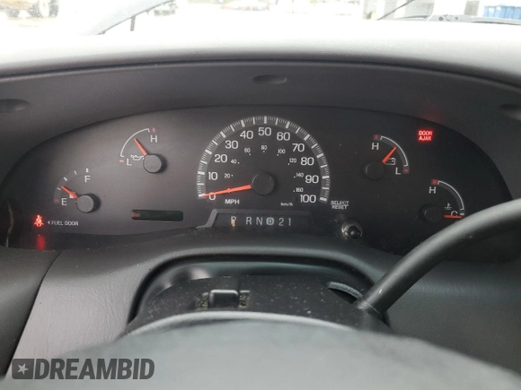 2000 Ford F-150 XL with VIN 3FTZF1728YMA63732, listed as a Copart auction lot 80010344 with Not provided miles and Salvage title. Bid and sale history available at DreamBid. Image 9.