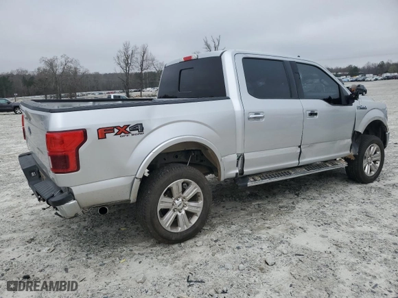 2019 Ford F-150 XL with VIN 1FTEW1E55KFC63986, listed as a Copart auction lot 48710285 with 63,902 mi miles and Salvage Title. Bid and sale history available at carsss.com. Image 3.