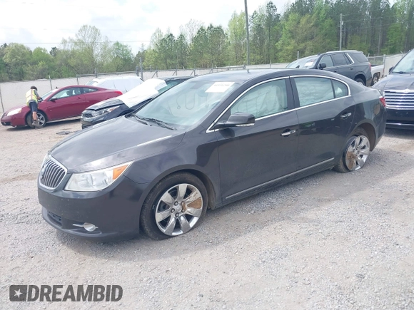 2013 Buick LaCrosse Premium 1 with VIN 1G4GF5E37DF170822, listed as a IAAI auction lot 41931240 with 202,935 mi miles and . Bid and sale history available at DreamBid. Image 2.