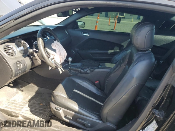 2012 Ford Mustang GT Premium with VIN 1ZVBP8CF7C5271581, listed as a Copart auction lot 46416255 with 167,239 mi miles and Salvage Title. Bid and sale history available at DreamBid. Image 7.