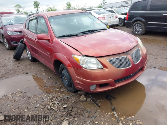 2005 Pontiac Vibe with VIN 5Y2SL63875Z417350, listed as a IAAI auction lot 42185606 with 251,075 mi miles. Bid and sale history available at carsss.com. Image 1.