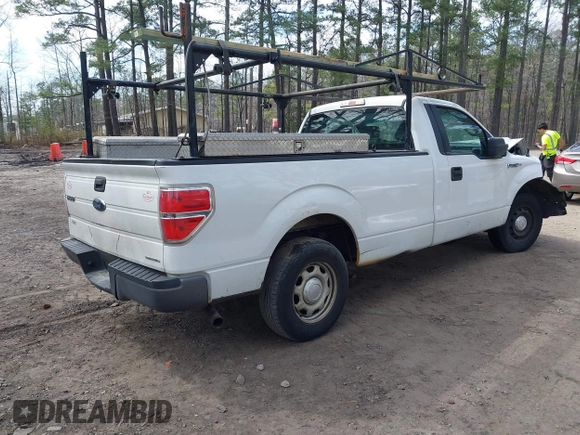2013 Ford F-150 XL with VIN 1FTMF1CM1DKG42371, listed as a IAAI auction lot 41848686 with 237,623 mi miles and . Bid and sale history available at carsss.com. Image 4.