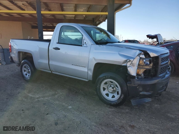 2014 Chevrolet Silverado 1500 Work Truck with VIN 1GCNCPEH8EZ372354, listed as a Copart auction lot 87164514 with 77,267 mi miles and Salvage Title. Bid and sale history available at carsss.com. Image 4.