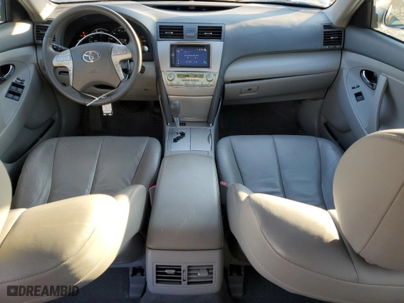 2007 Toyota Camry Hybrid with VIN JTNBB46K873014090, listed as a Copart auction lot 88959075 with 91,417 mi miles and Salvage Title. Bid and sale history available at carsss.com. Image 8.