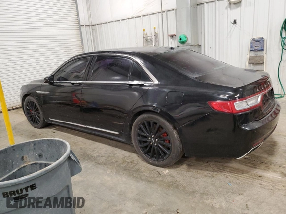 2017 LINCOLN CONTINENTL SELECT with VIN 1LN6L9TP1H5606139, listed as a Copart auction lot 88899625 with Not Provided miles and Clean Title. Bid and sale history available at DreamBid. Image 2.