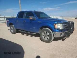 2014 Ford F-150 XL with VIN 1FTFW1ETXEKE45262, listed as a Copart auction lot 48806775 with 204,929 mi miles and Salvage Title. Bid and sale history available at carsss.com. Image 4.