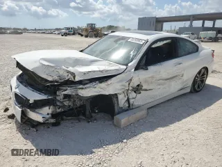 2014 BMW 4 Series 428i z VIN WBA3N3C59EK231561, wystawiony jako Copart lot #58250965 z przebiegiem Nie podano mil oraz Nie do naprawy • Non repairable. Historia ofert i sprzedaży dostępna na DreamBid. Obrazek 1.