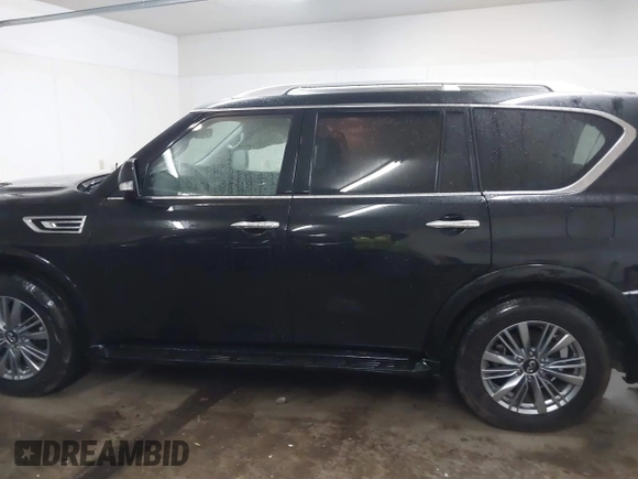 2021 Infiniti QX80 Luxe with VIN JN8AZ2AE7M9271868, listed as a IAAI auction lot 41220686 with 60,782 mi miles and . Bid and sale history available at DreamBid. Image 14.