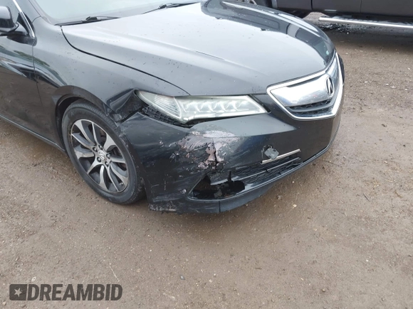 2015 Acura TLX with VIN 19UUB1F31FA004114, listed as a IAAI auction lot 42366372 with 163,358 mi miles and . Bid and sale history available at DreamBid. Image 6.