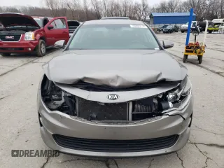 2016 Kia Optima LX Turbo with VIN 5XXGT4L10GG011106, listed as a Copart auction lot 43805715 with 81,747 mi miles and Salvage Title. Bid and sale history available at carsss.com. Image 5.