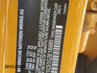 2016 MINI Hardtop 4 Door с VIN WMWXU1C51G2E16685, выставлен на аукционе Copart как лот 63425225 с пробегом 117 597 миль миль и Списание • Salvage title. История ставок и продаж доступна на DreamBid. Изображение 12.