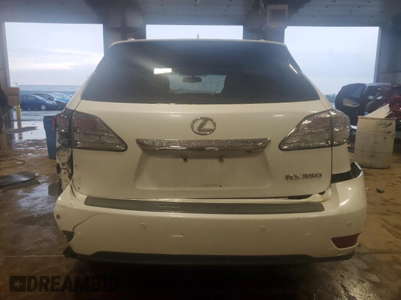 2011 Lexus RX 350 with VIN 2T2BK1BA3BC116747, listed as a Copart auction lot 62748915 with 174,885 mi miles and Salvage title. Bid and sale history available at DreamBid. Image 6.