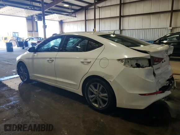 2017 Hyundai Elantra SE with VIN 5NPD84LF2HH120849, listed as a Copart auction lot 54703255 with 80,335 mi miles and Salvage Title. Bid and sale history available at DreamBid. Image 2.