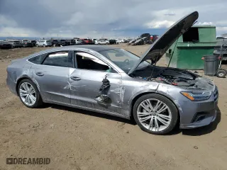 2019 Audi A7 Premium Plus with VIN WAUR2AF28KN129378, listed as a Copart auction lot 46127533 with 31,668 mi miles. Bid and sale history available at carsss.com. Image 4.