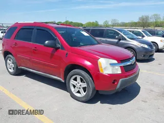 2005 Chevrolet Equinox LT z VIN 2CNDL73F056048450, wystawiony jako IAAI lot #42232854 z przebiegiem 154 883 mil mil oraz . Historia ofert i sprzedaży dostępna na DreamBid. Obrazek 1.