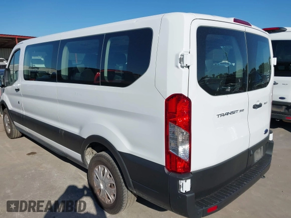 2023 Ford Transit Passenger XL with VIN 1FBAX2Y8XPKB41098, listed as a IAAI auction lot 42218691 with 28,891 mi miles and . Bid and sale history available at DreamBid. Image 3.