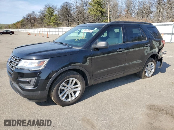 2017 Ford Explorer with VIN 1FM5K8BH8HGC09230, listed as a Copart auction lot 55287965 with 94,713 mi miles and Salvage Title. Bid and sale history available at carsss.com. Image 1.