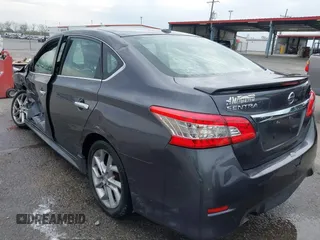 2015 Nissan Sentra SR with VIN 3N1AB7AP5FY365875, listed as a IAAI auction lot 41889207 with Not Provided miles and . Bid and sale history available at DreamBid. Image 3.