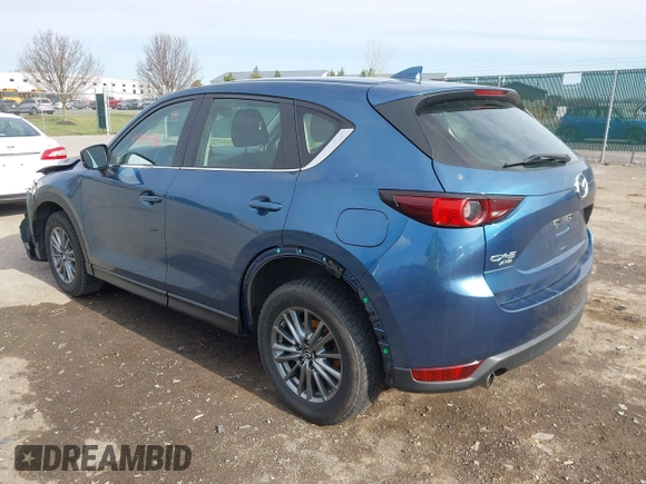 2018 Mazda CX-5 Sport with VIN JM3KFBBM0J0331656, listed as a IAAI auction lot 41966948 with 117,213 mi miles. Bid and sale history available at carsss.com. Image 3.