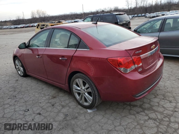 2011 Chevrolet Cruze LTZ with VIN 1G1PH5S97B7179964, listed as a Copart auction lot 52368705 with 147,740 mi miles and Non Repairable. Bid and sale history available at DreamBid. Image 2.