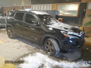 2016 Jeep Cherokee 75th Anniversary with VIN 1C4PJLCB3GW281101, listed as a Copart auction lot 87051674 with 0 mi miles and Salvage Title. Bid and sale history available at carsss.com. Image 4.