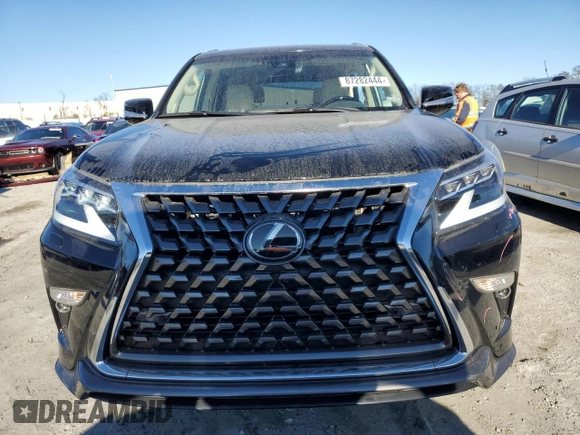 2021 Lexus GX with VIN JTJAM7BX8M5278954, listed as a Copart auction lot 87282444 with 47,965 mi miles and Salvage Title. Bid and sale history available at carsss.com. Image 5.