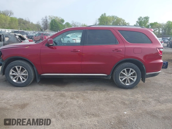 2014 Dodge Durango Limited с VIN 1C4RDJDG6EC539592, выставлен на аукционе IAAI как лот 42126060 с пробегом 114 867 миль миль и . История ставок и продаж доступна на DreamBid. Изображение 14.