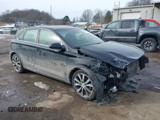 2019 Hyundai Elantra GT with VIN KMHH35LE0KU090806, listed as a IAAI auction lot 41457133 with 99,428 mi miles. Bid and sale history available at carsss.com. Image 1.