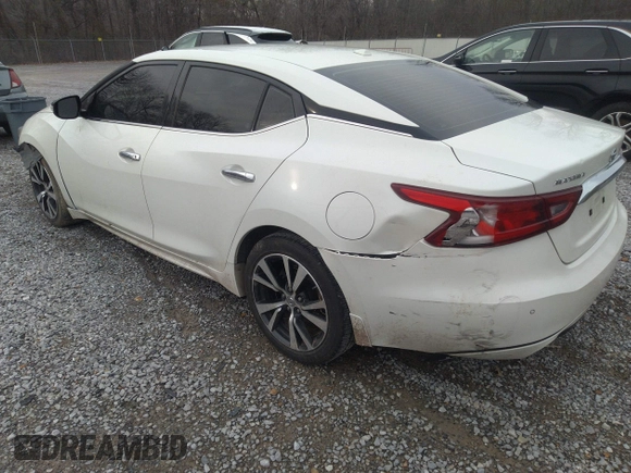 2017 Nissan Maxima SV with VIN 1N4AA6AP1HC399260, listed as a IAAI auction lot 41256181 with 121,427 mi miles and . Bid and sale history available at DreamBid. Image 3.