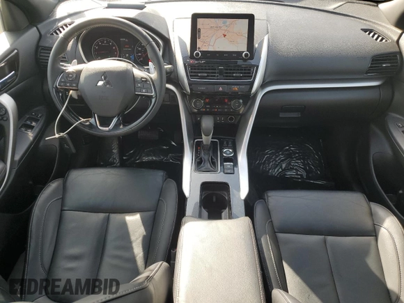 2022 Mitsubishi Eclipse Cross SE with VIN JA4ATWAAXNZ048785, listed as a Copart auction lot 54088075 with 25,128 mi miles and Salvage title. Bid and sale history available at DreamBid. Image 8.
