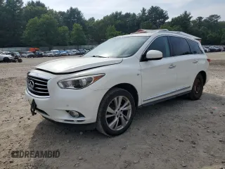 2014 Infiniti QX60 with VIN 5N1AL0MM3EC538945, listed as a Copart auction lot 63895465 with 141,161 mi miles and Clean title. Bid and sale history available at DreamBid. Image 1.