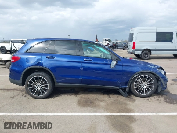 2019 Mercedes-Benz GLC with VIN WDC0G4KBXKV175924, listed as a IAAI auction lot 41906618 with 73,681 mi miles. Bid and sale history available at carsss.com. Image 13.