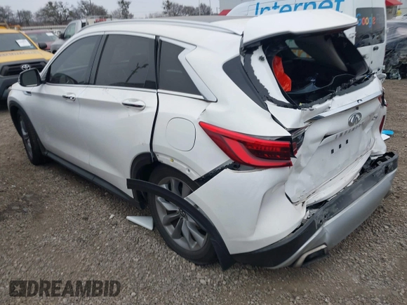 2020 Infiniti QX50 Autograph with VIN 3PCAJ5M1XLF115017, listed as a IAAI auction lot 41531655 with 40,824 mi miles and . Bid and sale history available at DreamBid. Image 6.
