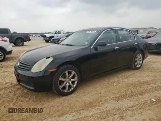 2005 Infiniti G35 with VIN JNKCV51F45M303392, listed as a Copart auction lot 50579425 with 116,029 mi miles and Clean Title. Bid and sale history available at DreamBid. Image 1.