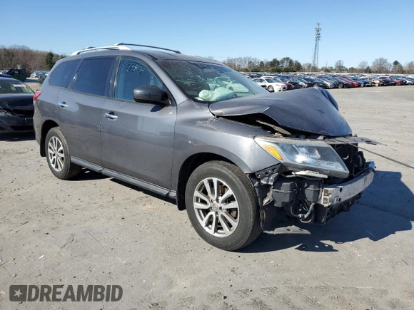 2013 Nissan Pathfinder SL z VIN 5N1AR2MM2DC627687, wystawiony jako Copart lot #48886315 z przebiegiem 193 035 mil mil oraz Szkoda całkowita • Salvage title. Historia ofert i sprzedaży dostępna na DreamBid. Obrazek 4.