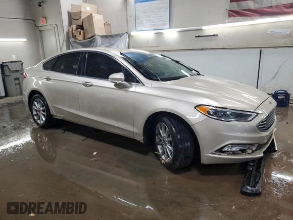 2017 Ford Fusion SE with VIN 3FA6P0HD5HR363618, listed as a Copart auction lot 50398225 with 103,257 mi miles and Salvage Title. Bid and sale history available at DreamBid. Image 4.