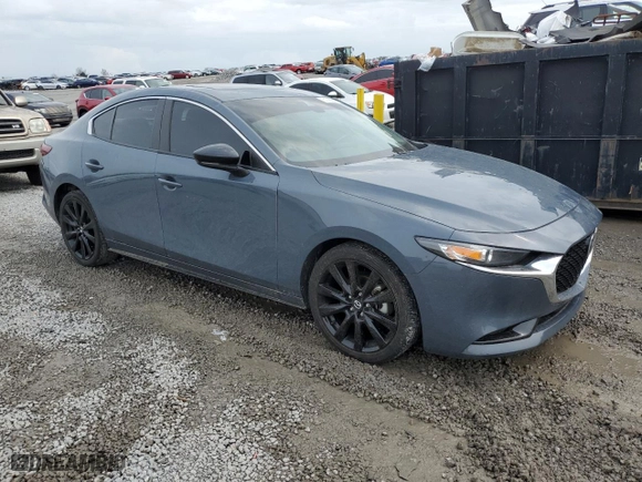 2022 Mazda Mazda3 Sedan Carbon Edition with VIN 3MZBPACL1NM309042, listed as a Copart auction lot 51786535 with 40,053 mi miles and Salvage Title. Bid and sale history available at carsss.com. Image 4.