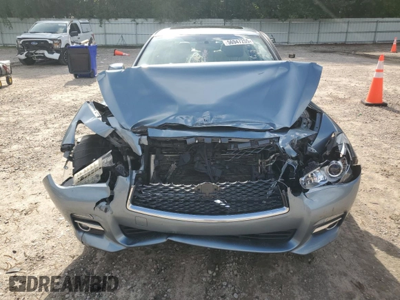 2017 Infiniti Q50 Signature Edition z VIN JN1EV7AR4HM838908, wystawiony jako Copart lot #56947255 z przebiegiem 122 764 mil mil oraz Czysty tytuł • Clean title. Historia ofert i sprzedaży dostępna na DreamBid. Obrazek 5.