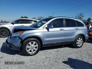 2009 Honda CR-V EX-L with VIN 5J6RE38719L027502, listed as a Copart auction lot 47737995 with 113,773 mi miles and Salvage Title. Bid and sale history available at carsss.com. Image 1.