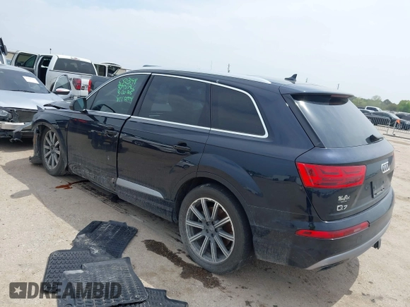 2017 Audi Q7 Prestige with VIN WA1VAAF7XHD032708, listed as a IAAI auction lot 41884093 with 114,408 mi miles and . Bid and sale history available at DreamBid. Image 3.