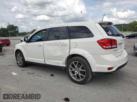 2019 Dodge Journey GT with VIN 3C4PDCEG7KT680687, listed as a Copart auction lot 58853315 with 130,231 mi miles and Salvage title. Bid and sale history available at DreamBid. Image 2.