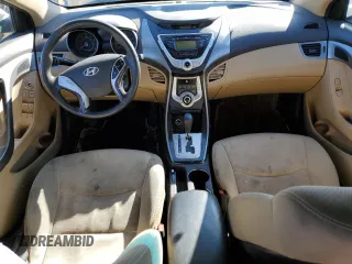 2011 Hyundai Elantra GLS with VIN 5NPDH4AE2BH035365, listed as a Copart auction lot 46697255 with 0 mi miles and Salvage Title. Bid and sale history available at carsss.com. Image 8.
