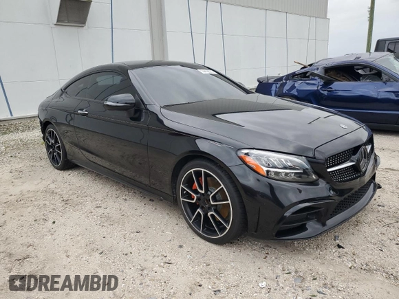 2021 Mercedes-Benz C 300 z VIN W1KWJ8DB8MG066249, wystawiony jako Copart lot #74418574 z przebiegiem 58 332 mil mil oraz Nie do naprawy • Non repairable. Historia ofert i sprzedaży dostępna na DreamBid. Obrazek 4.