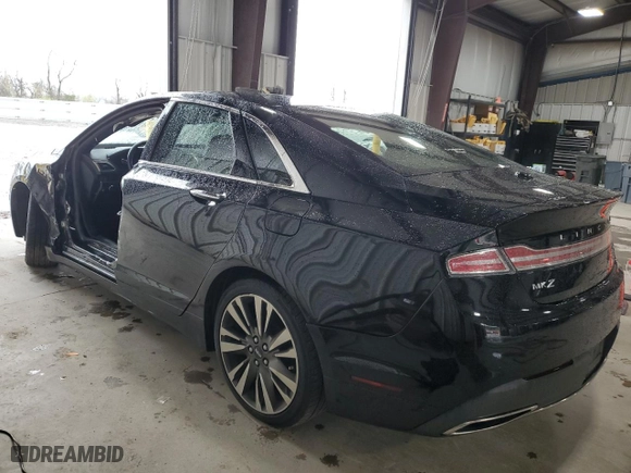 2017 Lincoln MKZ Reserve with VIN 3LN6L5F97HR653498, listed as a Copart auction lot 52730055 with 95,005 mi miles and Salvage Title. Bid and sale history available at carsss.com. Image 2.