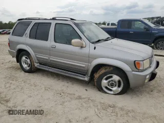 2000 Infiniti QX4 with VIN JNRAR07Y3YW085317, listed as a Copart auction lot 53807065 with 235,687 mi miles and Clean Title. Bid and sale history available at DreamBid. Image 4.
